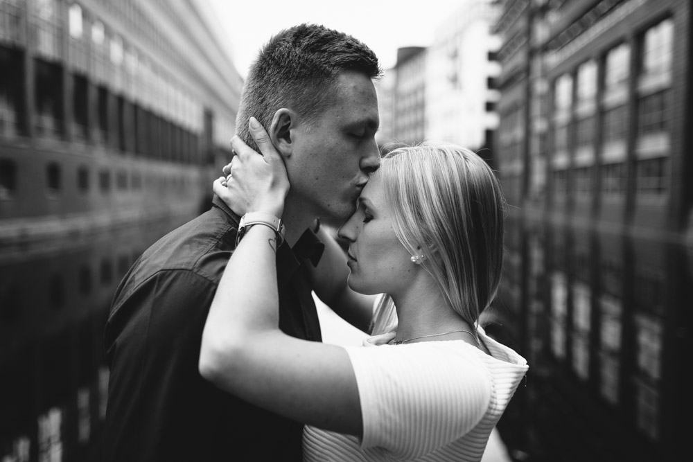 Paarshooting in der Hamburger City, Fleetinsel und Alster